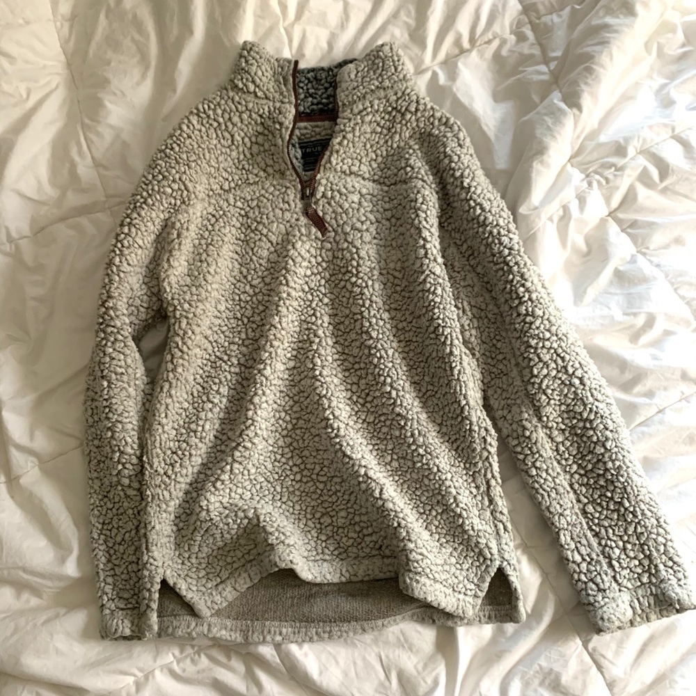 True grit quarter zip